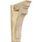 Ekena Millwork Legacy Traditional Rough Sawn Outlooker, Douglas Fir, 6"W x 16"D x 24"H OUT06X16X24LEC01RDF - alternate 1